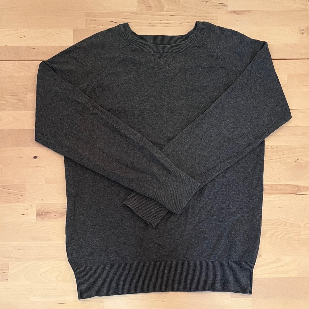 Tag Men's Charcoal Crewneck Sweater